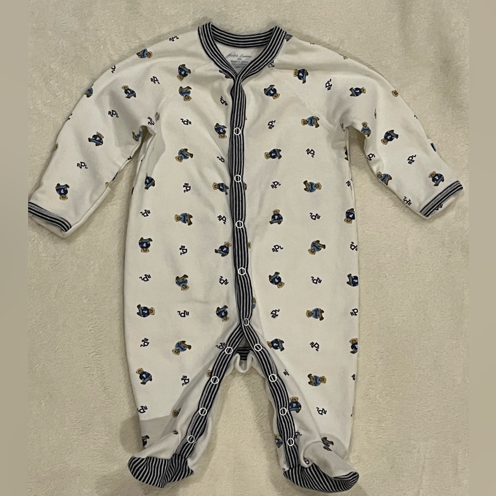 Ralph Lauren Baby Footie Pajamas